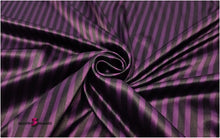 Load image into Gallery viewer, Printed Silky Satin Stretch - 6mm/8mm Straight Lines
