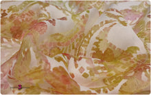 Load image into Gallery viewer, Gorgeous Organza Jacquard fabric with Flocked Rayon/Cotton Flowers
