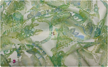 Load image into Gallery viewer, Gorgeous Organza Jacquard fabric with Flocked Rayon/Cotton Flowers
