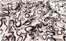 Load image into Gallery viewer, Printed Silky Satin Stretch - Circles and Dots
