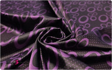 Load image into Gallery viewer, Printed Silky Satin Stretch - Circles and Dots
