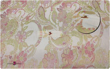 Load image into Gallery viewer, Gorgeous Organza Jacquard fabric with Flocked Rayon/Cotton Flowers
