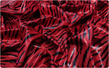 Load image into Gallery viewer, Holographic Tiger Skin Nylon Spandex Fabric - Four-way Stretch
