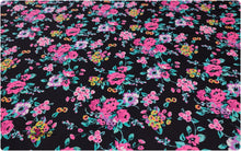 Load image into Gallery viewer, Bright Flowers Print Nylon Spandex Fabric - Four-way Stretch
