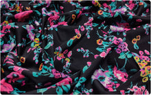 Load image into Gallery viewer, Bright Flowers Print Nylon Spandex Fabric - Four-way Stretch
