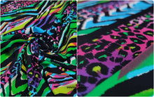 Load image into Gallery viewer, Abstract Printed Nylon Spandex Fabric - Four-way Stretch - Vibrant Colors
