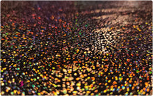 Load image into Gallery viewer, Small Dotted Nylon Spandex Fabric - Holographic - 4-way Stretch - Silver - Gold
