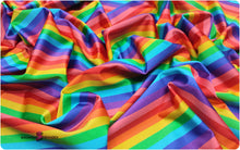 Load image into Gallery viewer, Rainbow Print Nylon Spandex Fabric - 1cm - Four Way Stretch
