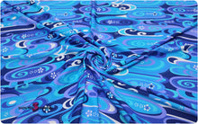 Load image into Gallery viewer, Abstract Printed Nylon Spandex Fabric
