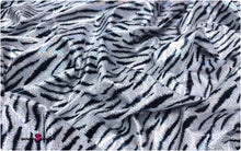 Load image into Gallery viewer, Holographic Tiger Skin Nylon Spandex Fabric - Four-way Stretch
