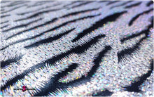 Load image into Gallery viewer, Holographic Tiger Skin Nylon Spandex Fabric - Four-way Stretch
