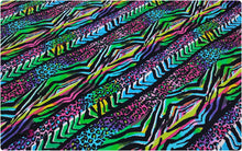 Load image into Gallery viewer, Abstract Printed Nylon Spandex Fabric - Four-way Stretch - Vibrant Colors
