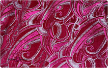 Load image into Gallery viewer, Glitter Printed Velvet Fabric - 4-way Stretch - European Design
