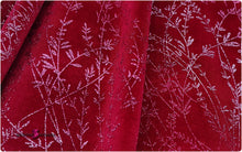 Load image into Gallery viewer, Glitter Printed Velvet Fabric - 4-way Stretch - Pinks
