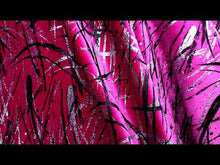 Load and play video in Gallery viewer, Glitter Printed Velvet Fabric - 4-way Stretch - European Design
