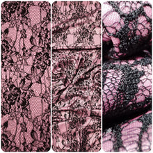 Load image into Gallery viewer, Satin Lace Bonded Fabric
