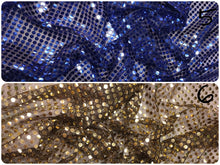 Load image into Gallery viewer, Confetti 6mm Sequins Mesh Fabric
